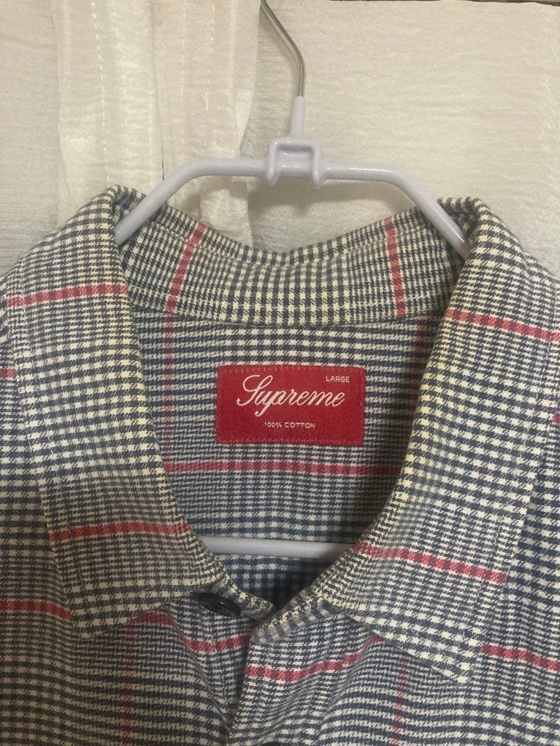 トップス supreme flannel shirt
