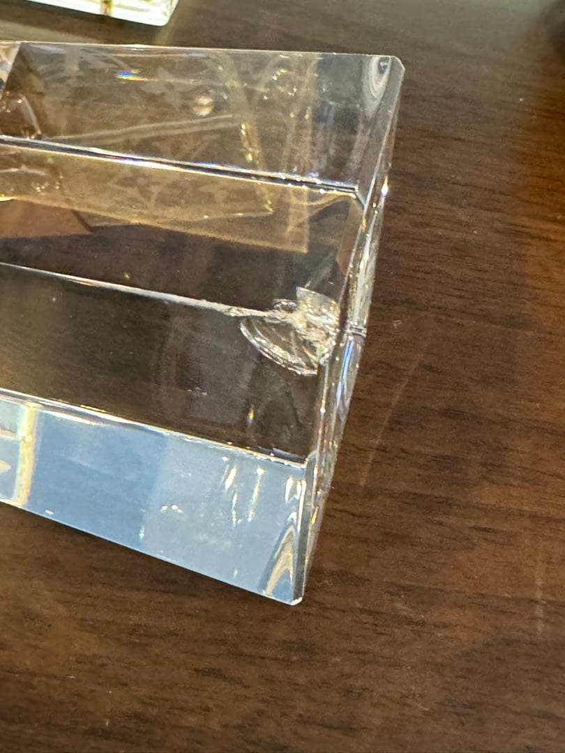 Baccarat オベリスク クリスタル 置物