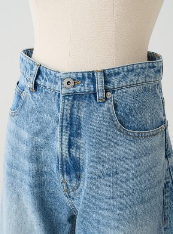 cygne / カーヴィーデニム Rem 1サイズ ブルー