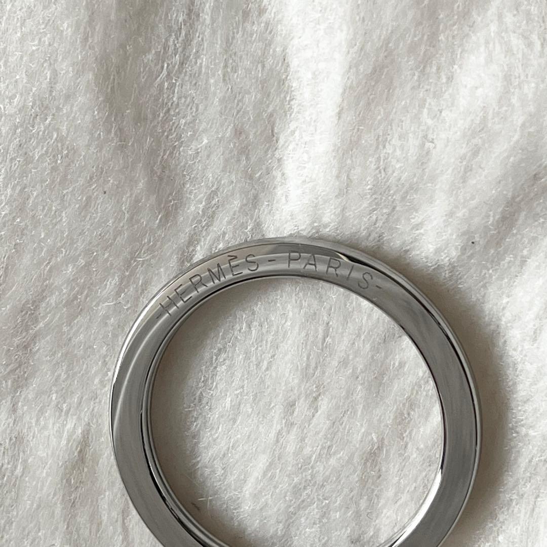 新品 HERMES エルメス ボン　ヴォヤージュ キーホルダー シルバー　新作
