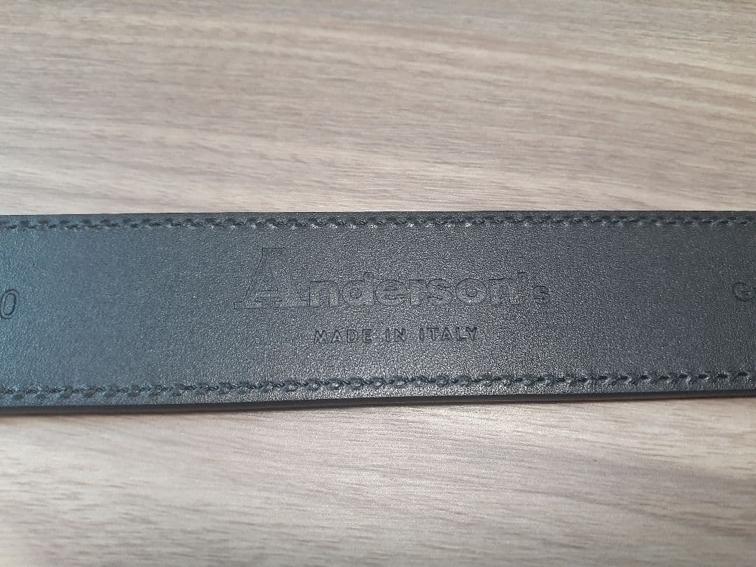 Anderson's カーフレザーベルト 未使用 タグ無し