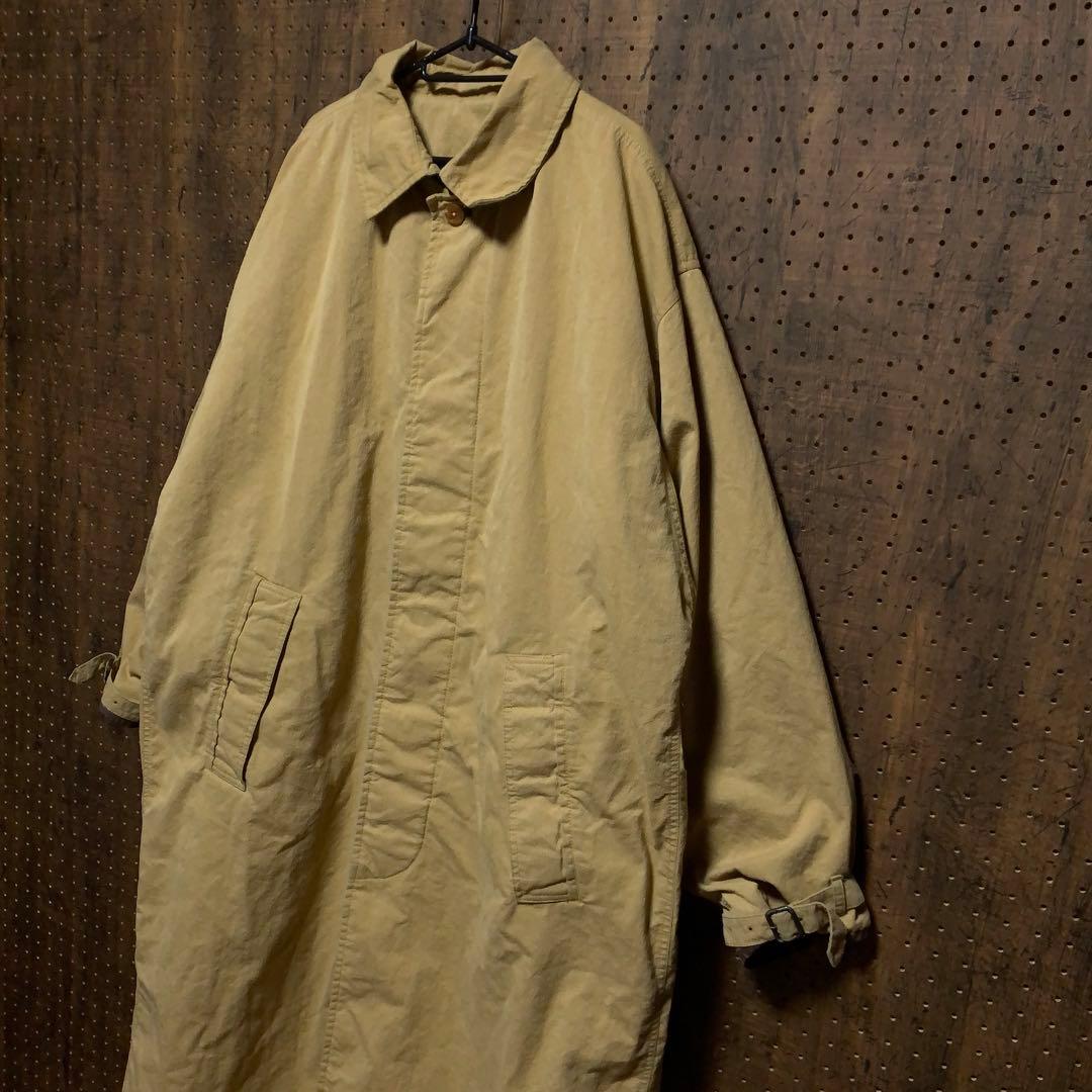 90s 香港製 Timberland ステンカラーコート ベージュ　dwj24