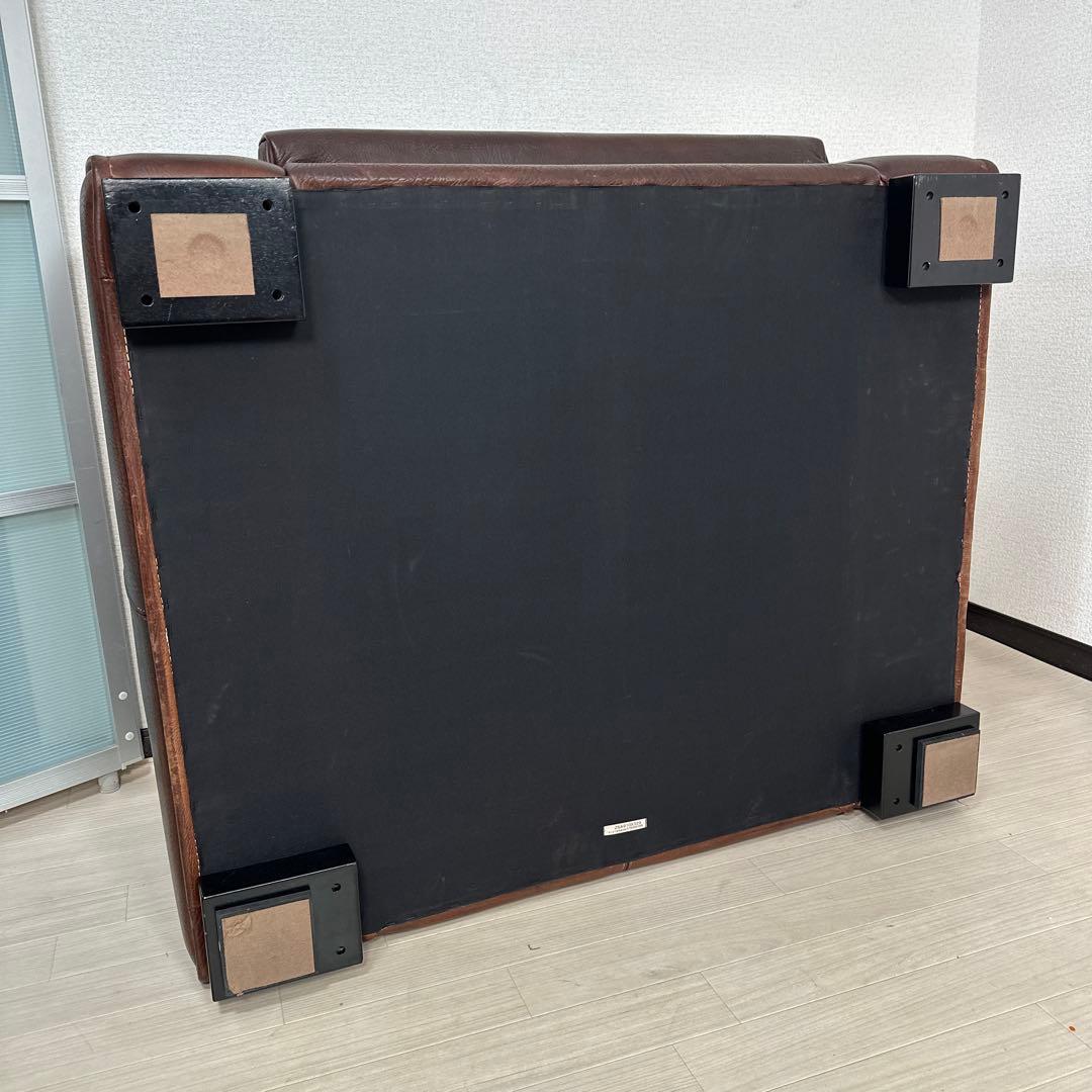 カリモク最高峰 ドマーニ 総革張り：本革 1人掛けソファ 1Pソファ iso※