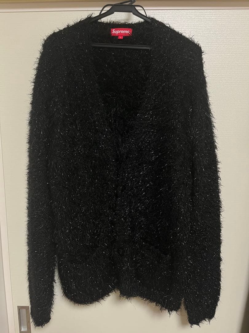 野村訓市着用　Supreme sparkle cardigan M BLACK