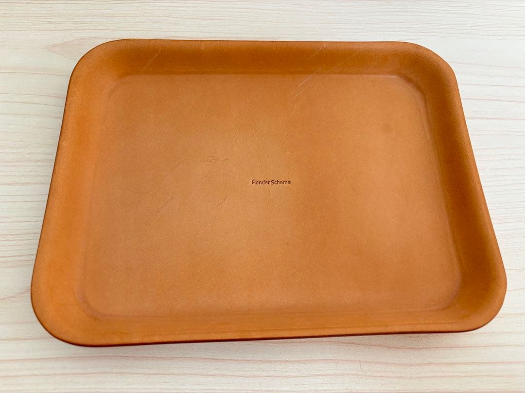 Hender Scheme エンダースキーマ　leathertray トレー M