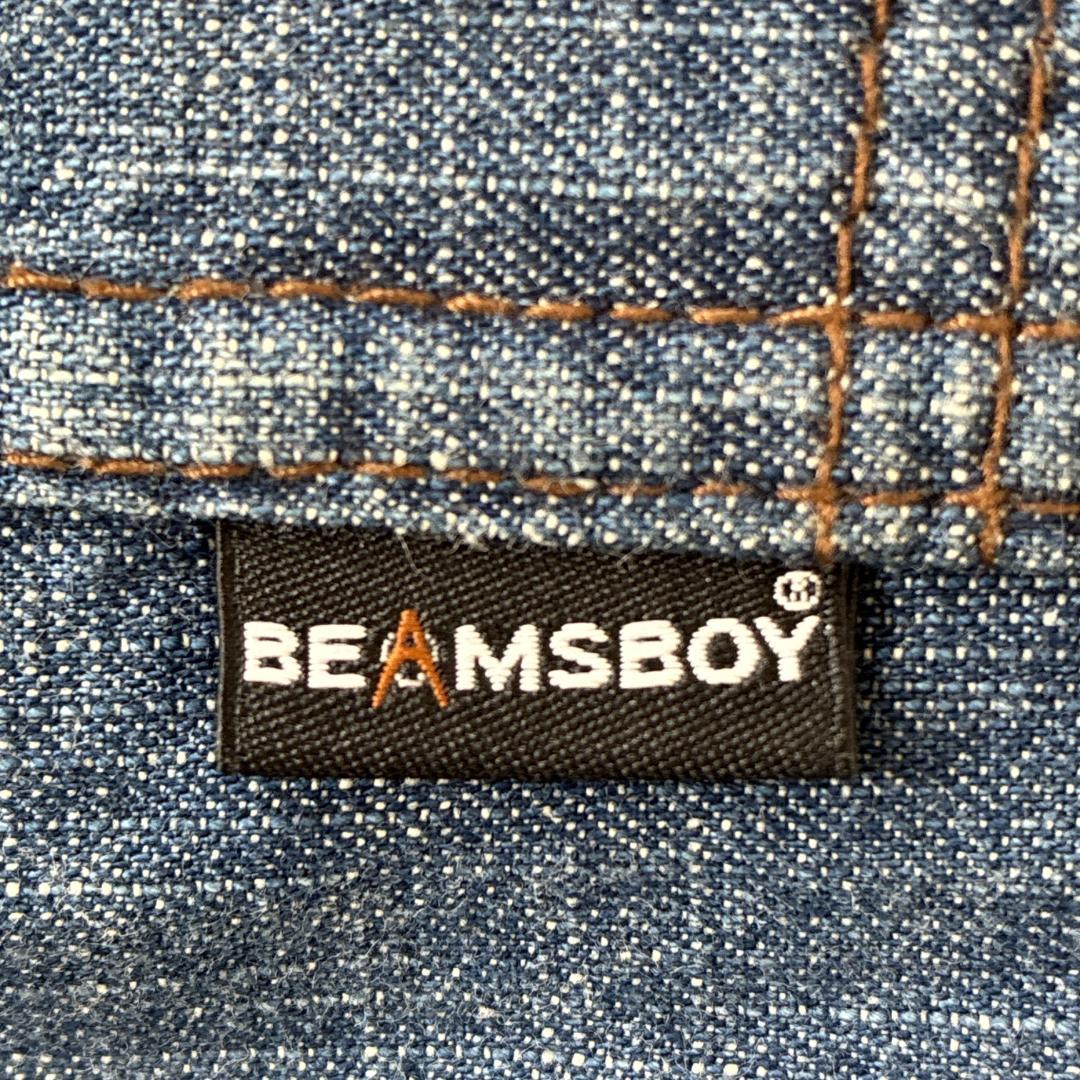 美品 beams boy ビームスボーイ サロペット デニム生地 綿100％