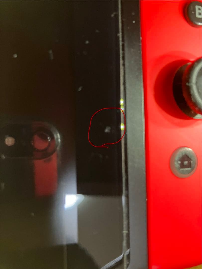 Nintendo Switch初期型ネオンブルー×ネオンレッド、ホリパッド付き