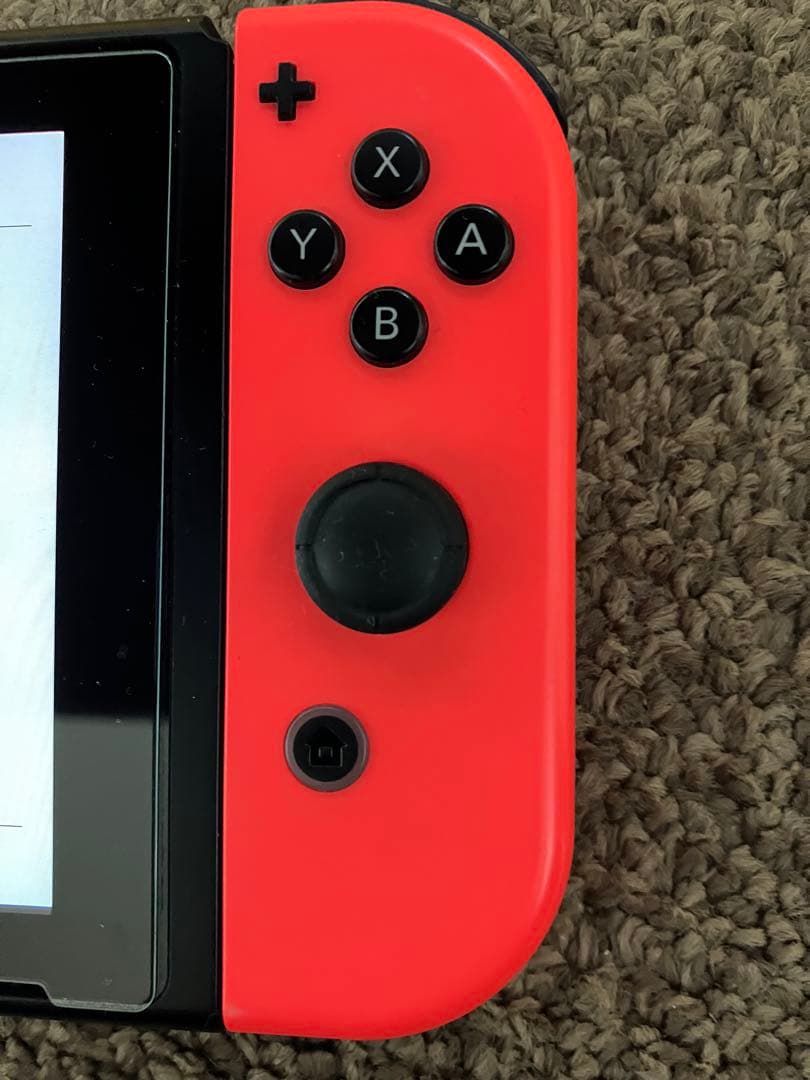 Nintendo Switch初期型ネオンブルー×ネオンレッド、ホリパッド付き