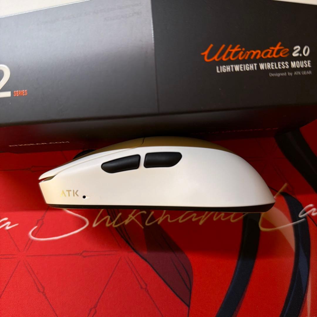 マウス・トラックボール ATK GEAR U2 V2 Ultimate White