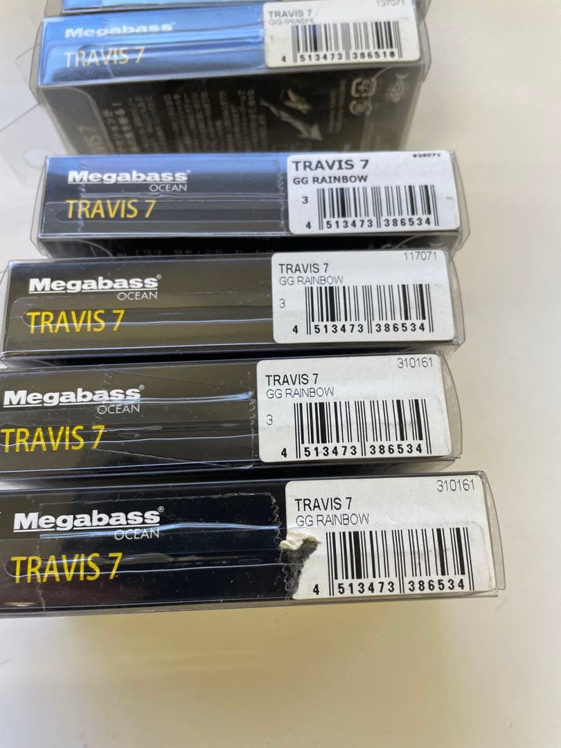 メガバス　トラビス7 ルアーセット　7セット　バイブレーション