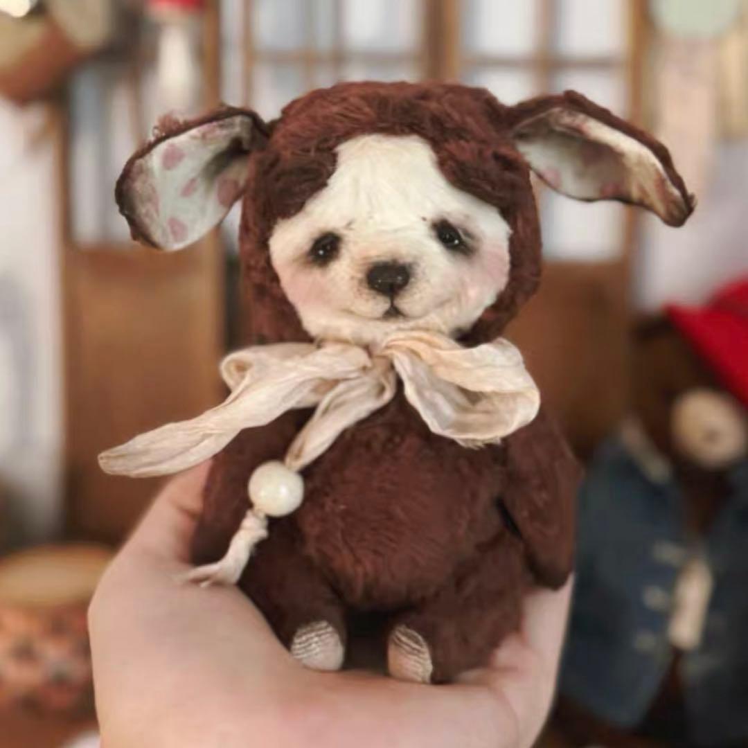 うさみみくまさん アーティストベア テディベア 海外作家様 ハンドメイド ロシア