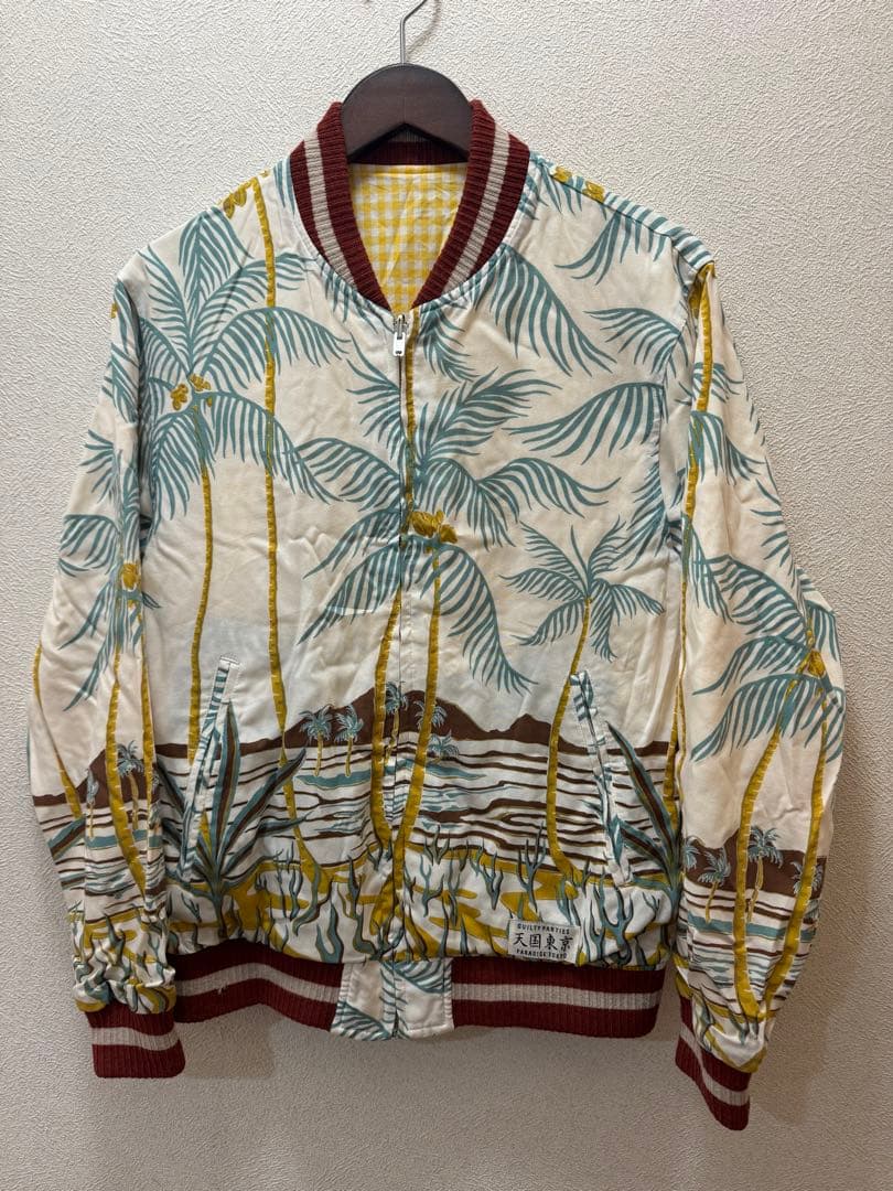 ワコマリア　パームツリー柄 リバーシブル　WACKOMARIA