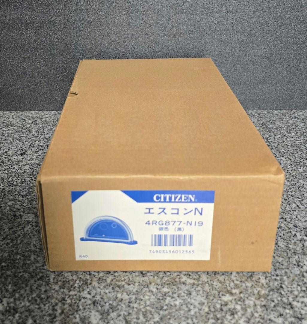 新品CITIZEN シチズン 80’s ポストモダン エスコンN デスククロック