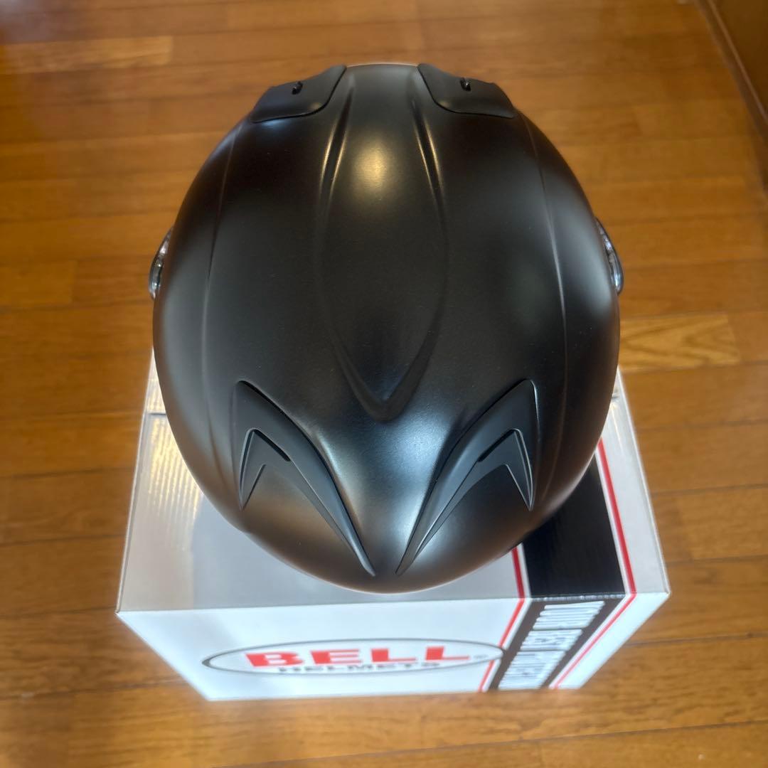 最終値下げ　美品　BELLマットブラックフルフェイスヘルメット