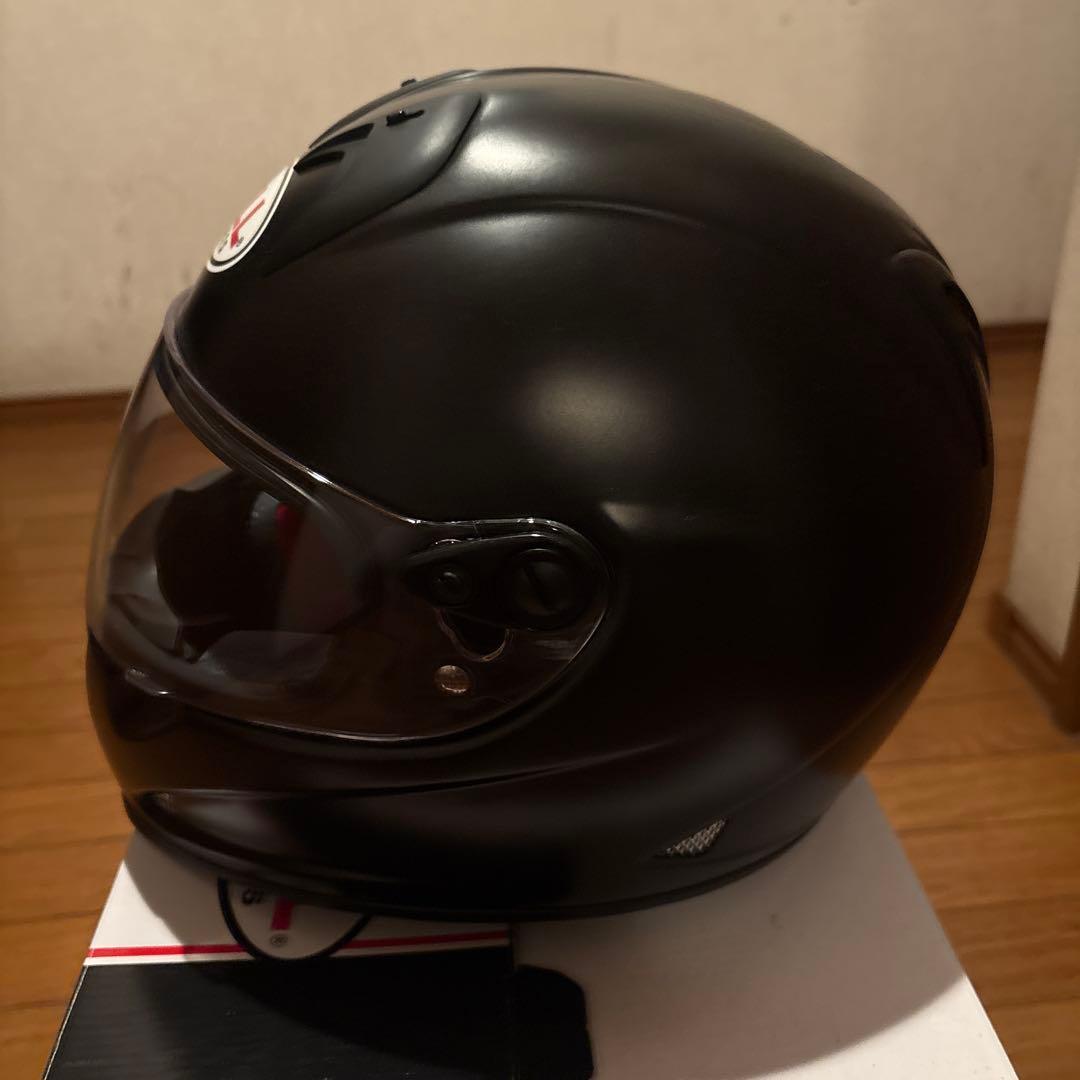 最終値下げ　美品　BELLマットブラックフルフェイスヘルメット