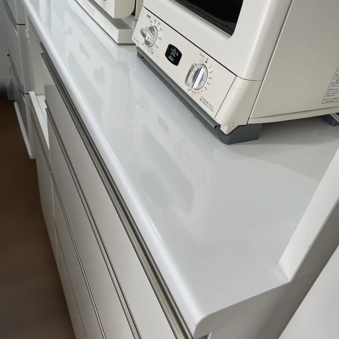 【xKonKonx】ニトリ食器棚　ソフトクローズ・ハイカウンター仕様♪