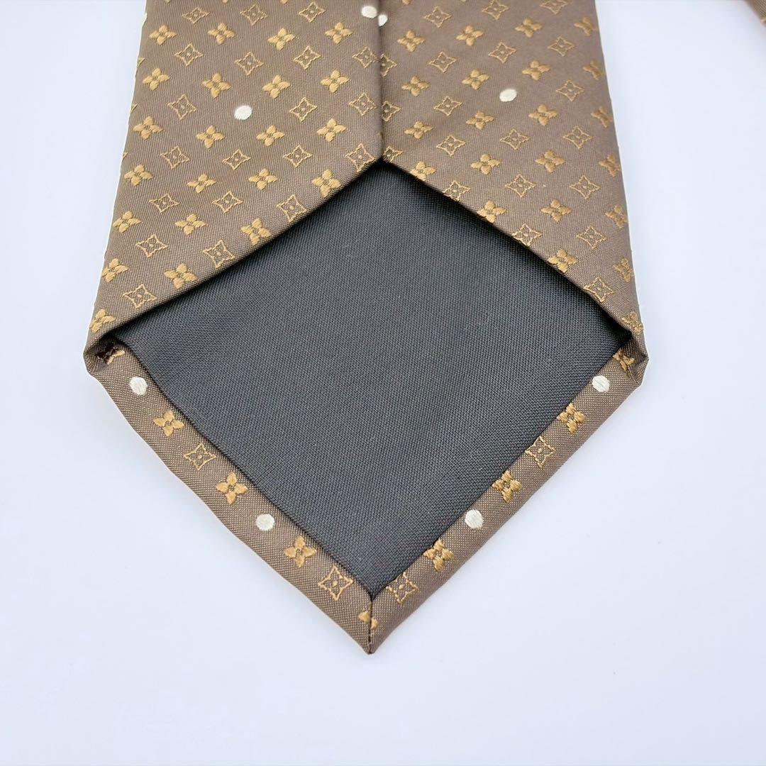 LOUIS VUITTON ヴィトン モノグラム フラワー ネクタイ