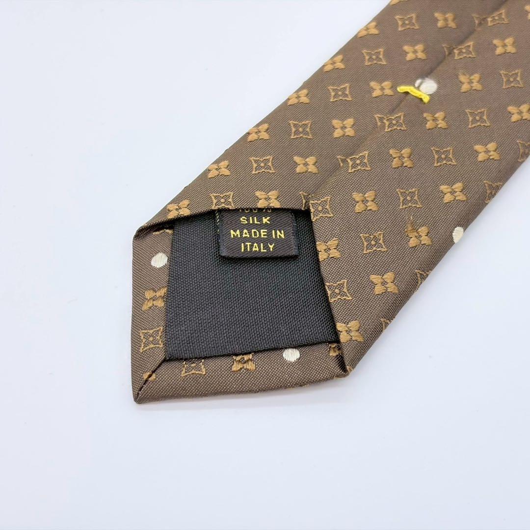 LOUIS VUITTON ヴィトン モノグラム フラワー ネクタイ