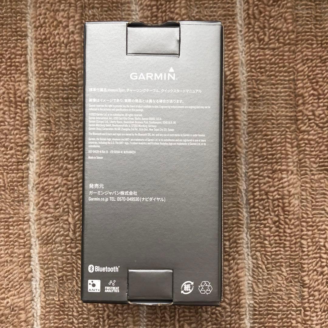 【GARMIN】 VIVOMOVESPORT Peach / Ivory