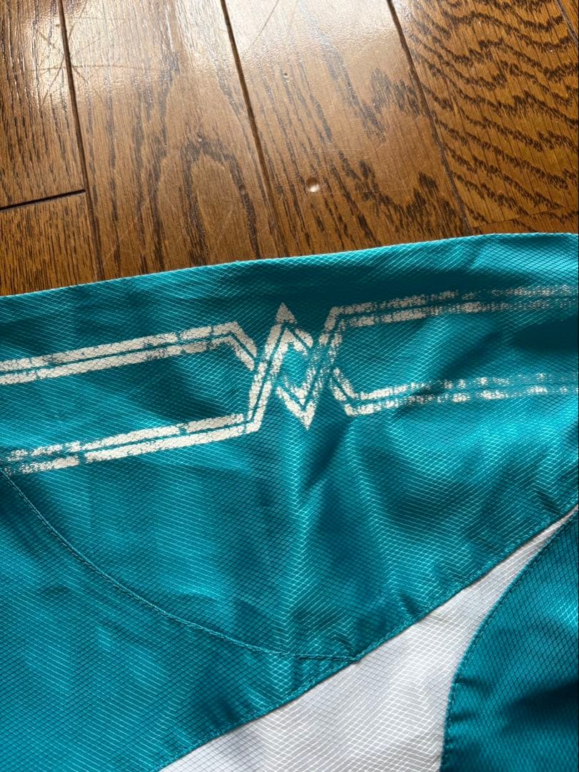 Mizuno ピステ・ウィンドブレーカー 上下セット ターコイズ