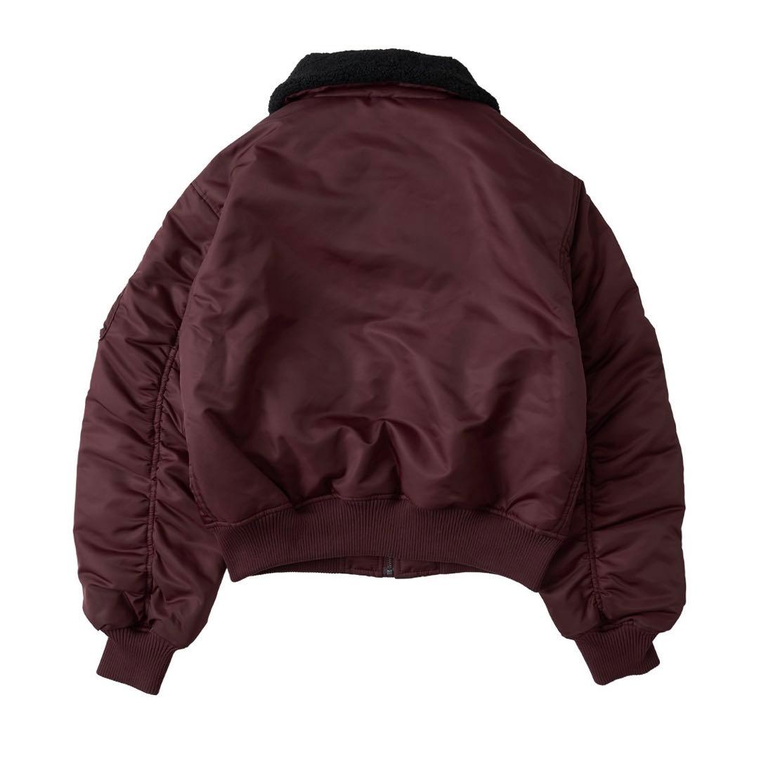 FTW N-2B COMPACT JACKET ボルドー