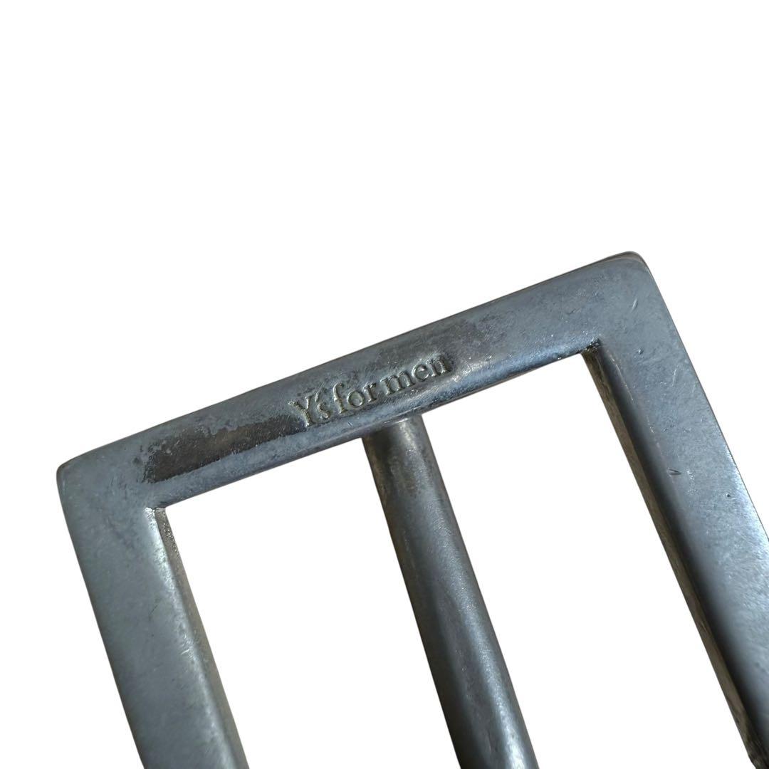 Y's for men ワイズフォーメン ヨウジヤマモト レザーベルト 本革 黒
