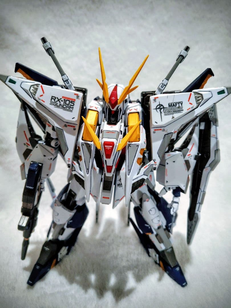 塗装済み完成品HGクスィーガンダム　汚れや欠品あり
