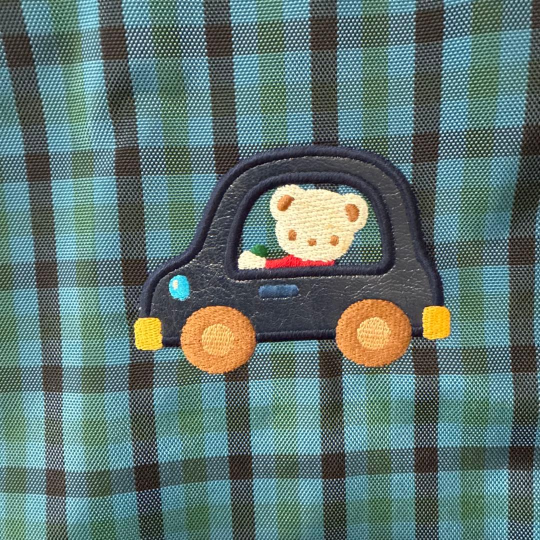 Familiar レッスンバッグ　チェック　ファミリア　トートバッグ