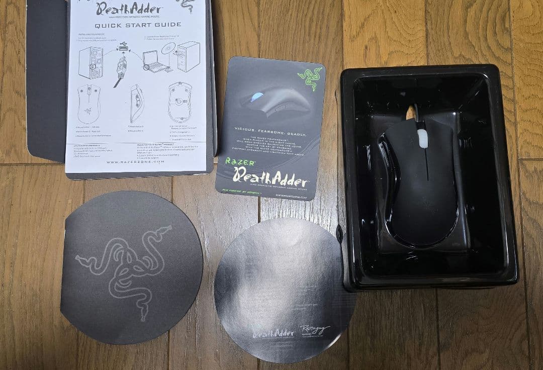 マウス・トラックボール Razer DeathAdder / blackwidow gold