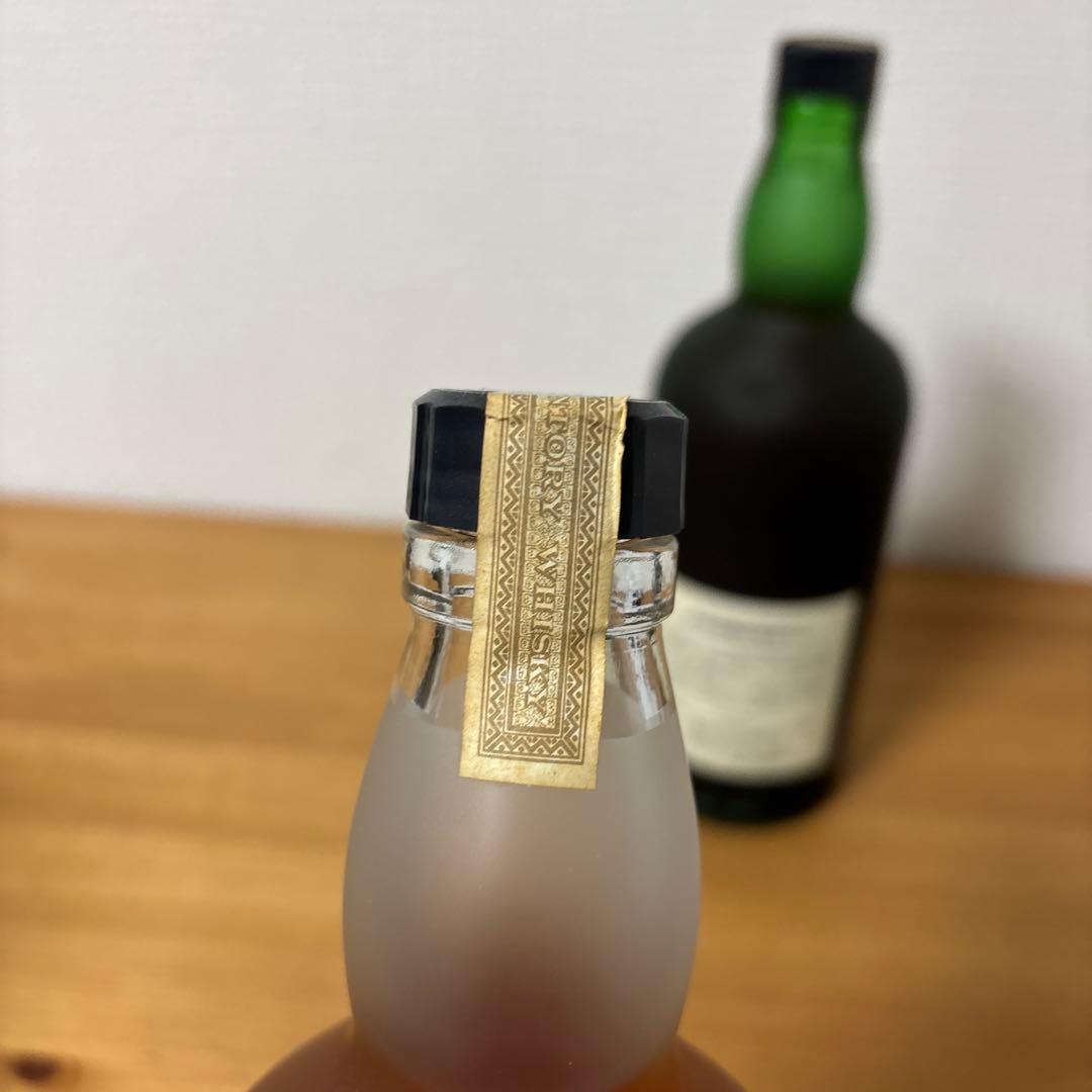 サントリーウイスキー　山崎蒸溜所秘蔵モルト/白州蒸溜所秘蔵モルト　2点セット①