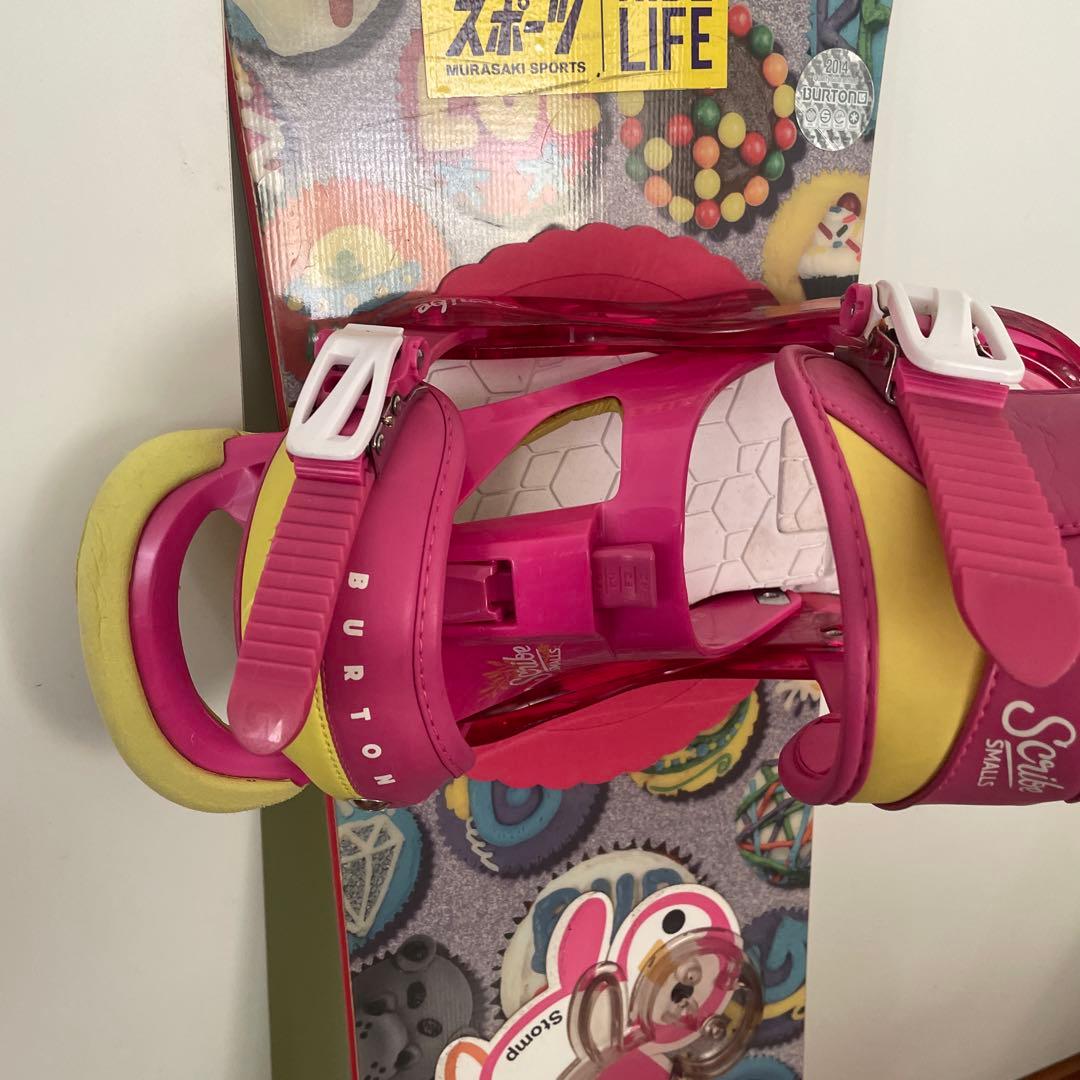 中古　BURTONスノーボードSET 110センチ