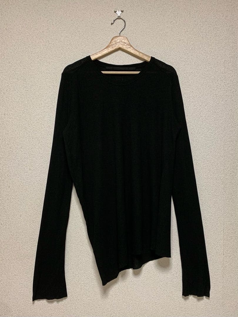 JULIUS 17SS アシンメトリー カットソー カットオフ cutsew