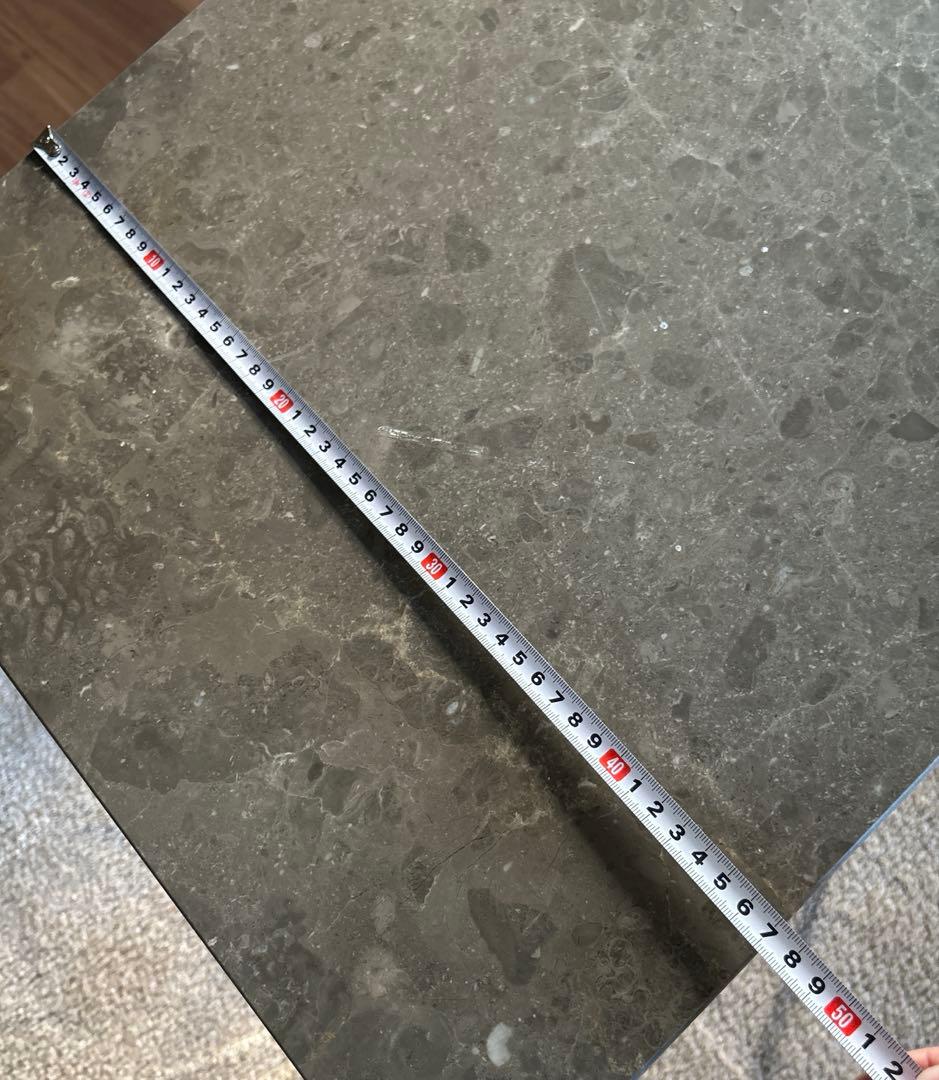 DePadova◆スモールスクエアテーブル　グレーカルニコ　SE#5