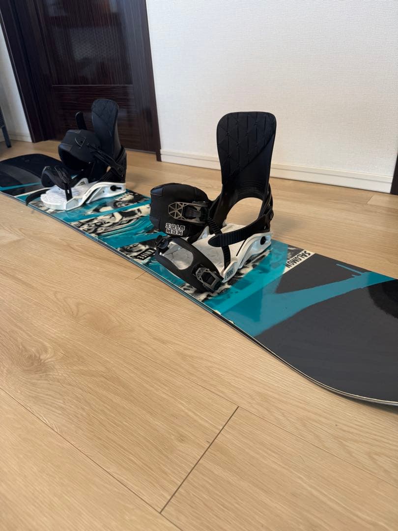 か*め様 サロモン ハックナイフ 155 スノーボードビンディングセット　おまけ