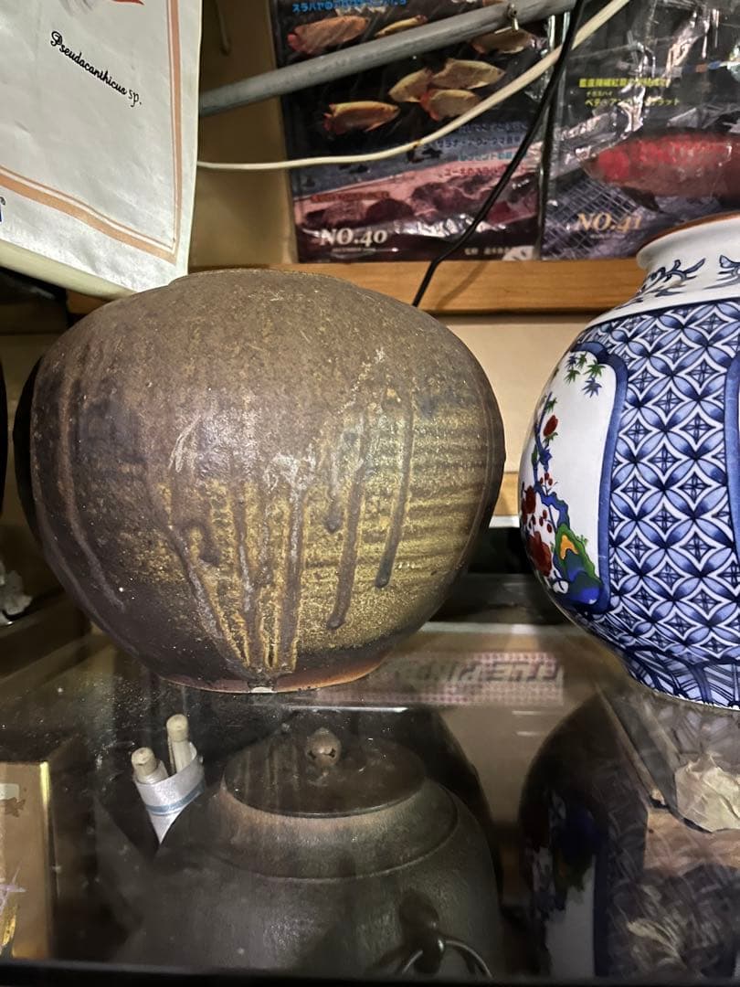 花瓶、壺、信楽焼、九谷焼、備前焼きなど各種 まとめ陶器花瓶