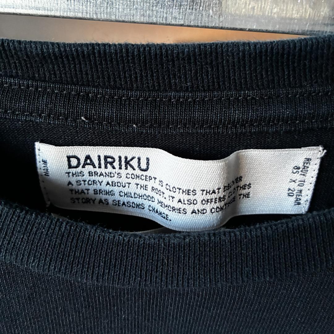 トップス DAIRIKU 19aw BIGGIE Layered T-Shirt