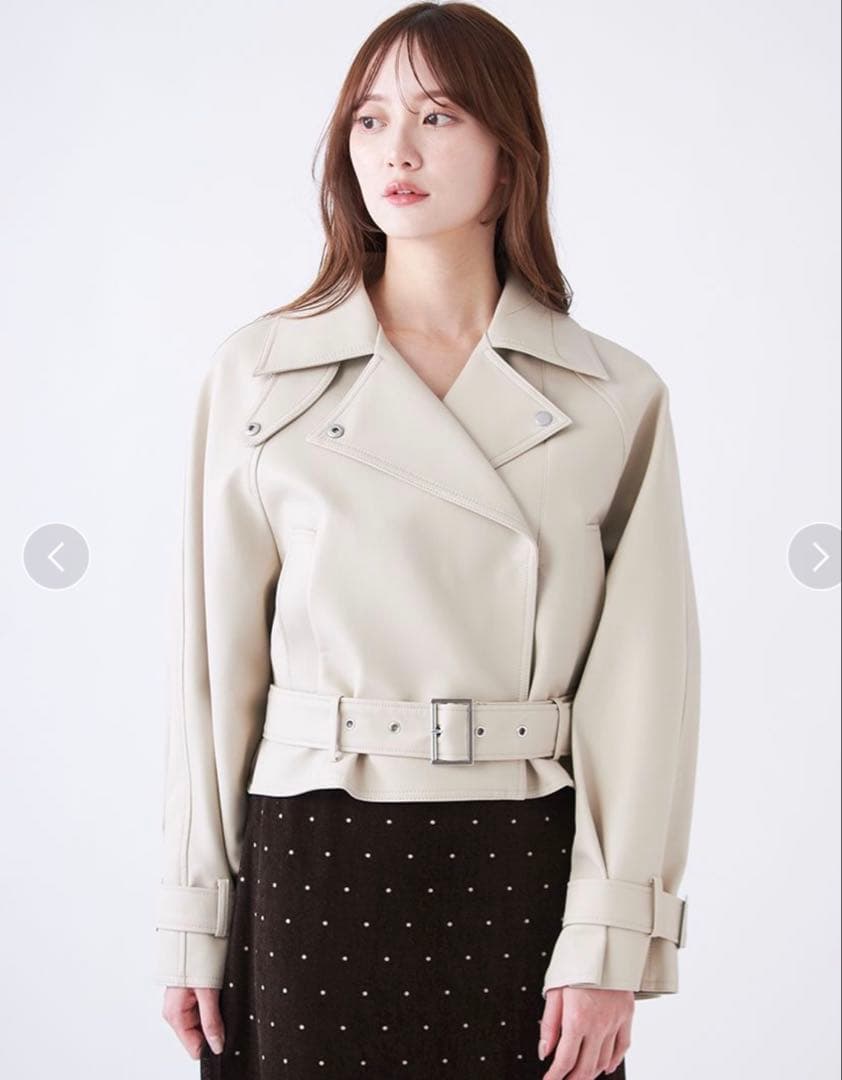 新品❤️スナイデル❤️新作❤️SNIDEL❤️ショートトレンチジャケット　コート