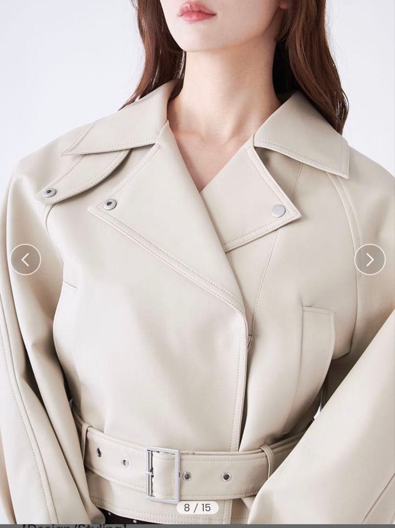 新品❤️スナイデル❤️新作❤️SNIDEL❤️ショートトレンチジャケット　コート