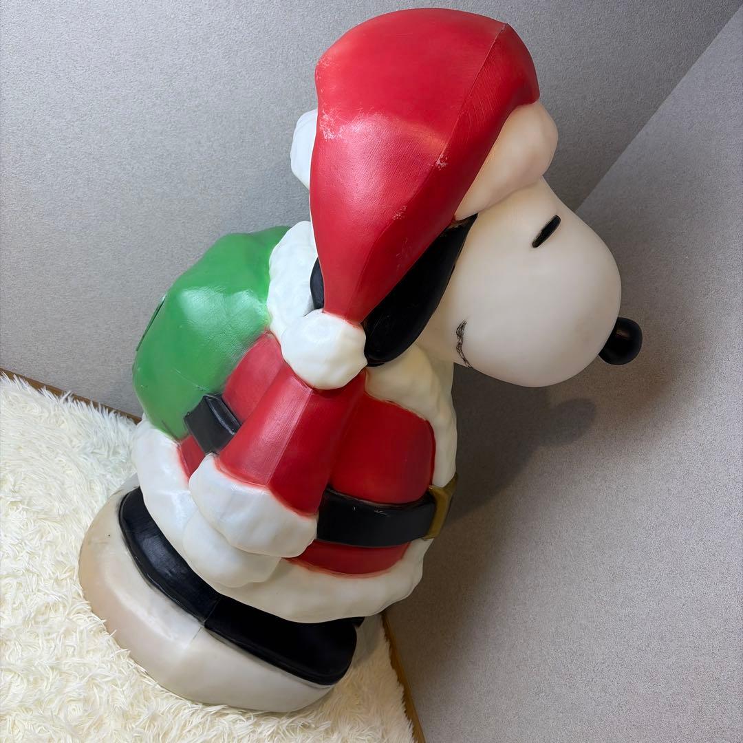 希少 スヌーピー サンタクロース イルミネーション 80cm SNOOPY