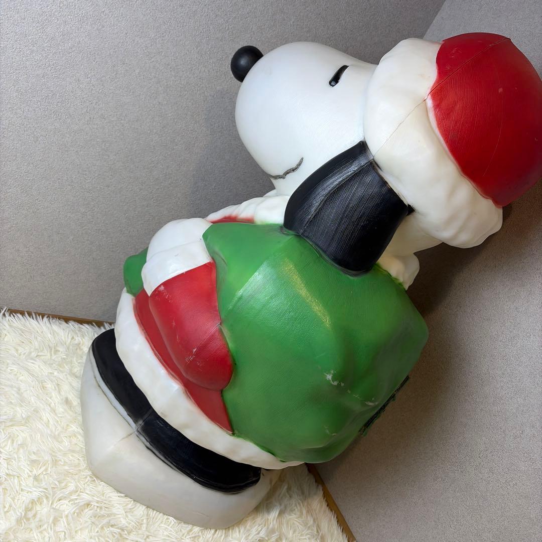 希少 スヌーピー サンタクロース イルミネーション 80cm SNOOPY