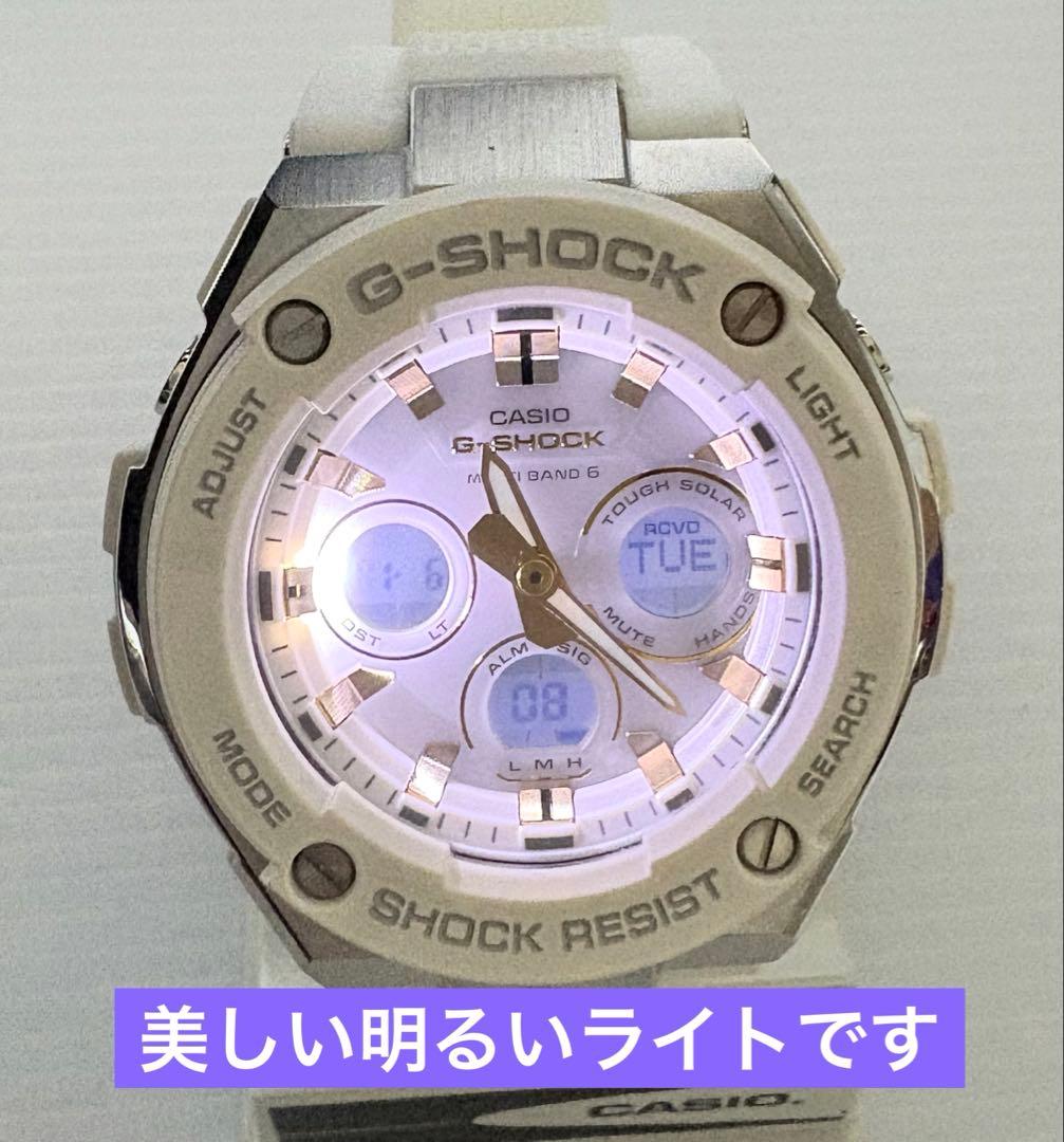 箱付・バンド新品❗️CASIO・G-STEEL・GST-W300・電波ソーラー