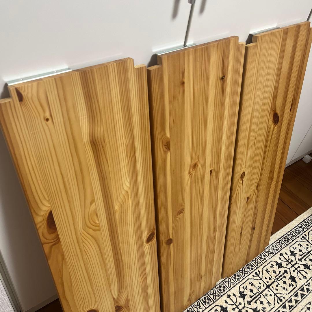 無印良品　パイン材ユニットシェルフ　幅86cm