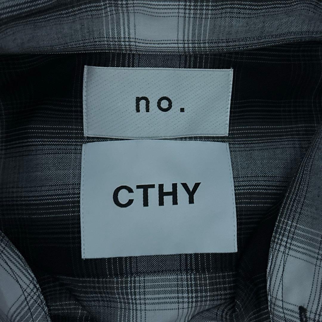 【CTHY＋no.】 OVERSIZE OMBRE CHECK SHIRTS