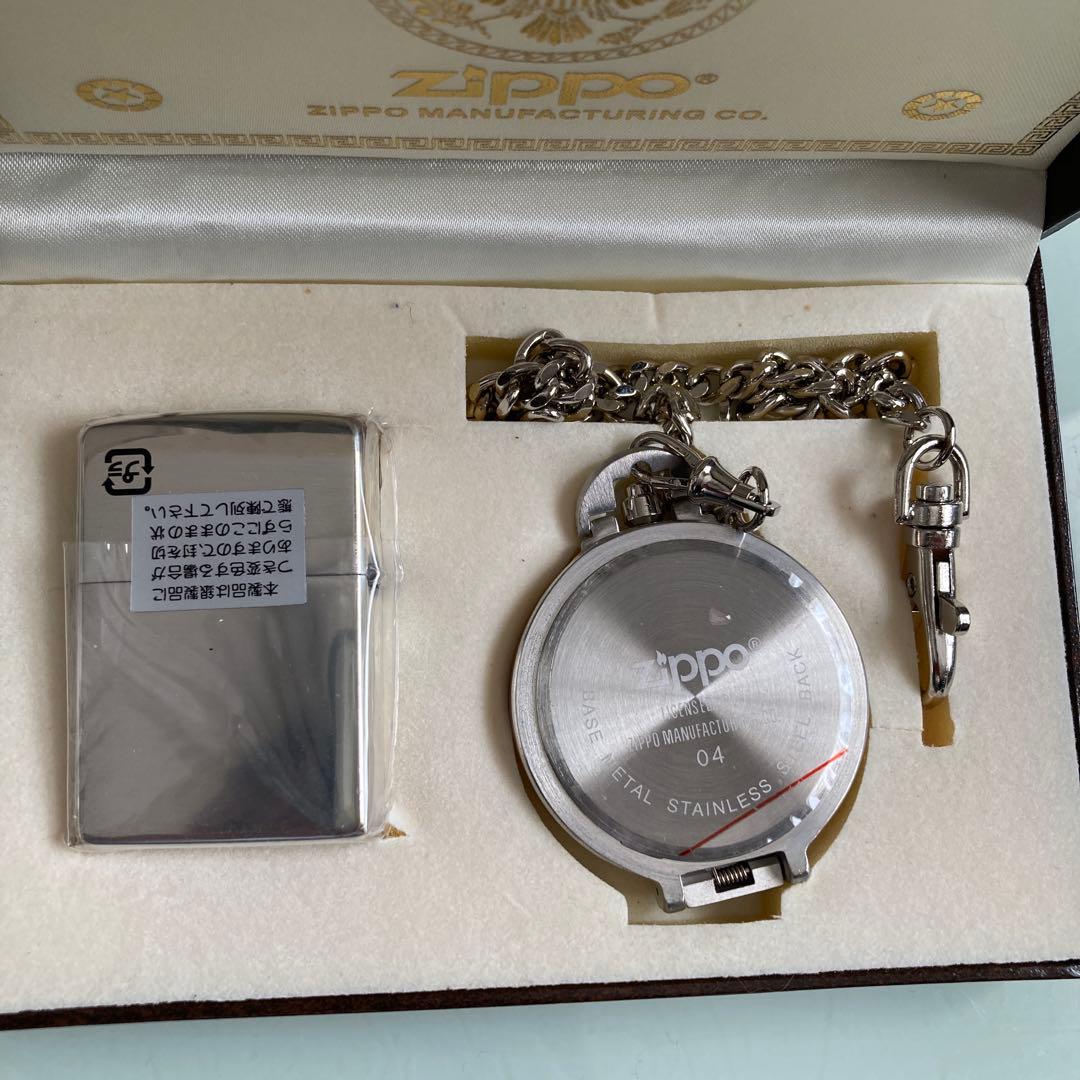 ZIPPO アメリカンスピリット　ライターと懐中時計　未使用