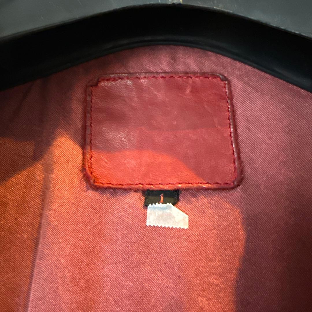 バックラッシュシュレザージャケット　S