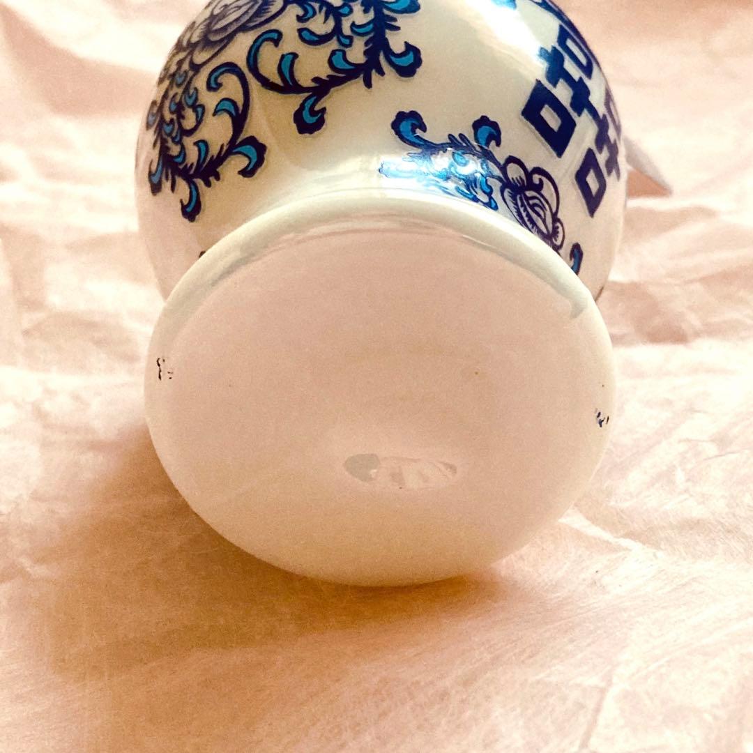 新品未使用 チャイニーズ ジャー オーナメント