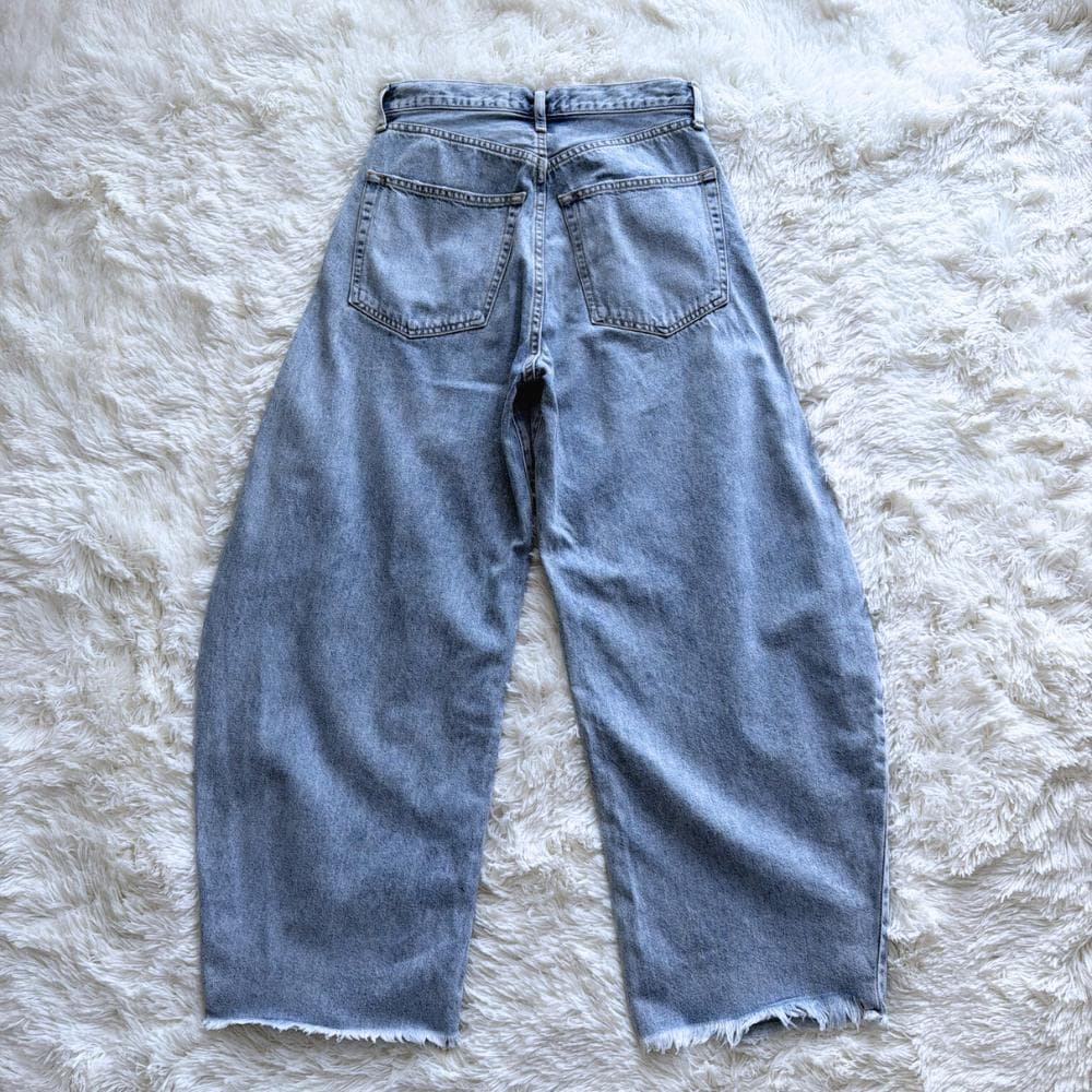 ウィムガゼット　ラインカーブデニム　DENIM　ブルー　36