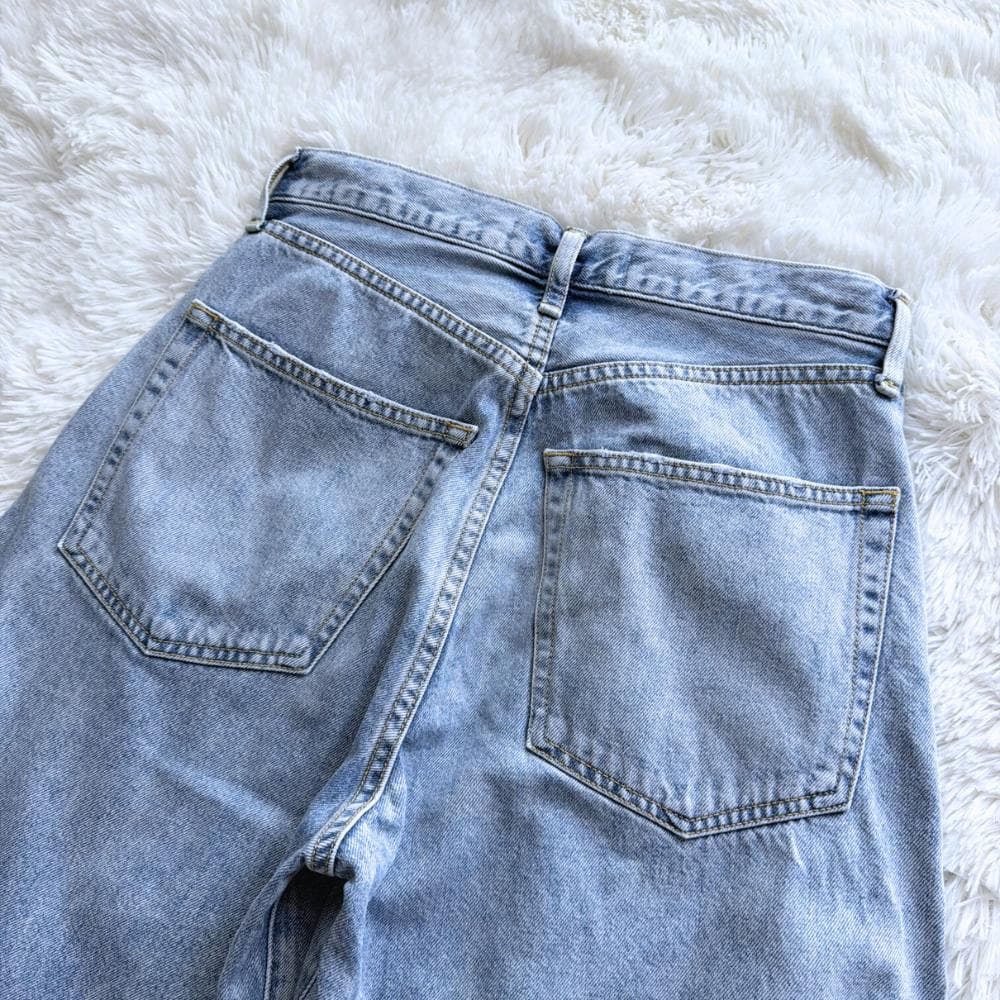 ウィムガゼット　ラインカーブデニム　DENIM　ブルー　36