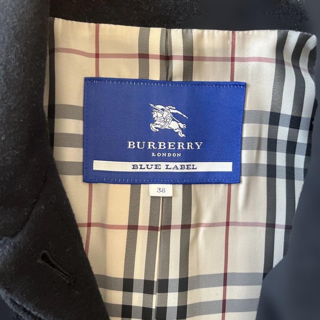 BURBERRY BLUE LABEL バーバリーブルーレーベル ウールコート