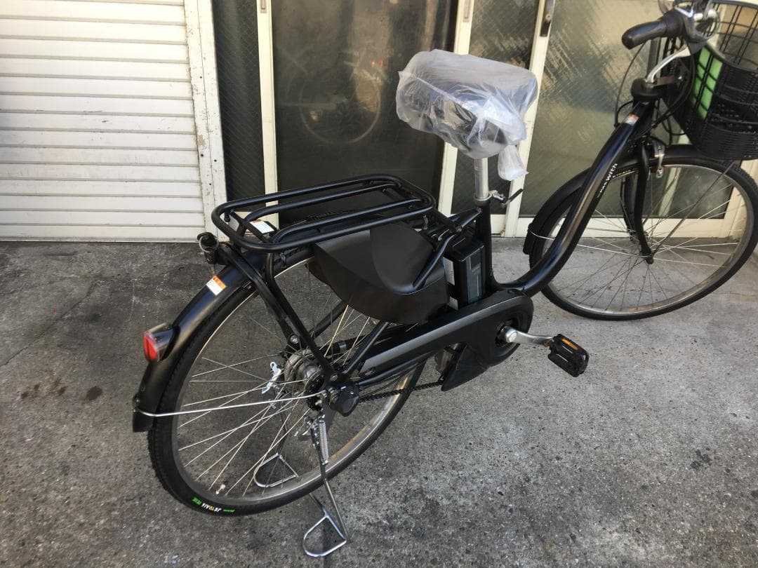 地域限定送料無料　パス　ウィズ　12,3AH　子供乗せ　黒　神戸市　電動自転車